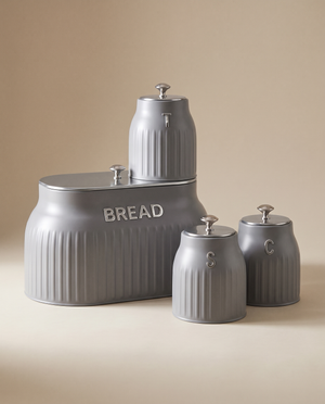 Atelier Grey 4-Piece Kitchen Storage Set