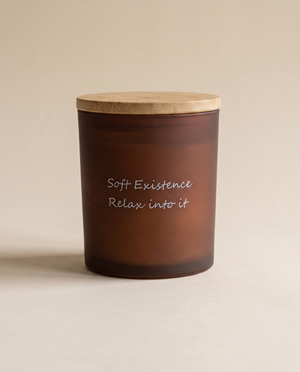 Golden Hour Scented Soy Candle, Cinnamon & Bergamot
